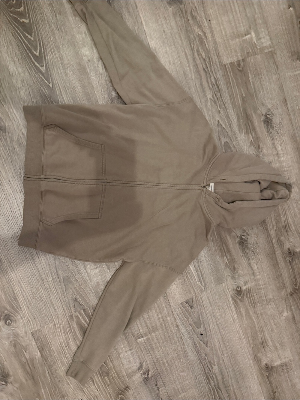 Garage XS Hooded Jacket in Taupe